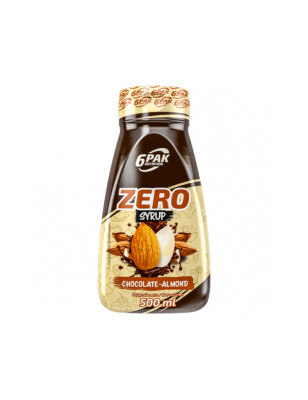 6PAK SYRUP ZERO 500ml Chocolate Almond