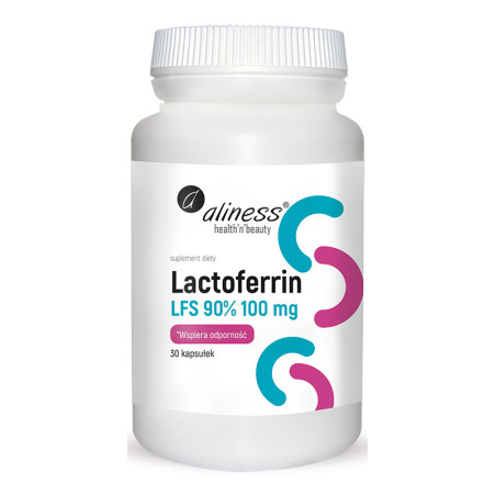ALINESS LACTOFERRIN LFS 90% 100mg - 60kaps