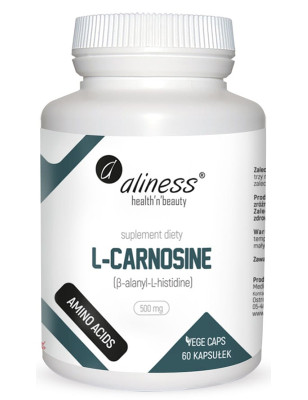 ALINESS L-CARNOSINE 500mg - 60kaps vege