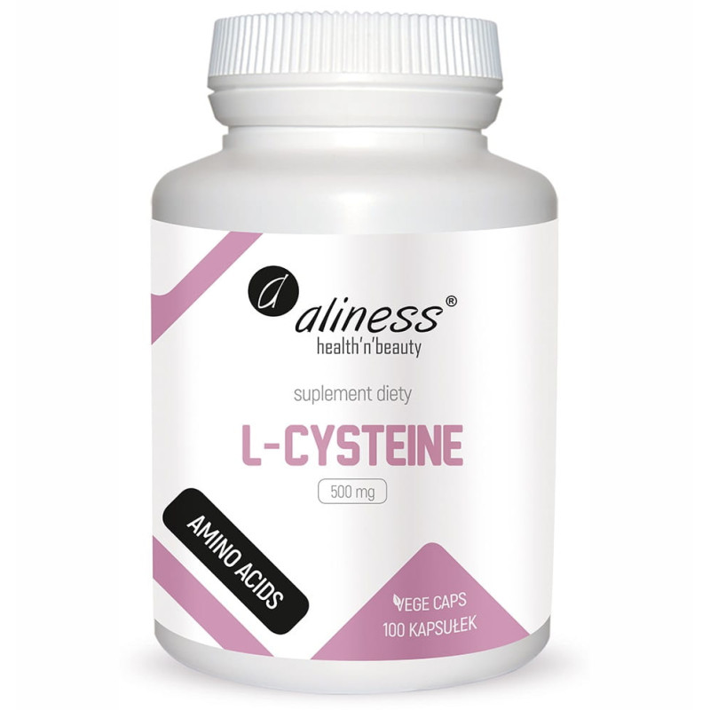 ALINESS L-CYSTEINE 500 mg - 100 kaps ALINESS L-CYSTEINE 500 mg - 100 kaps