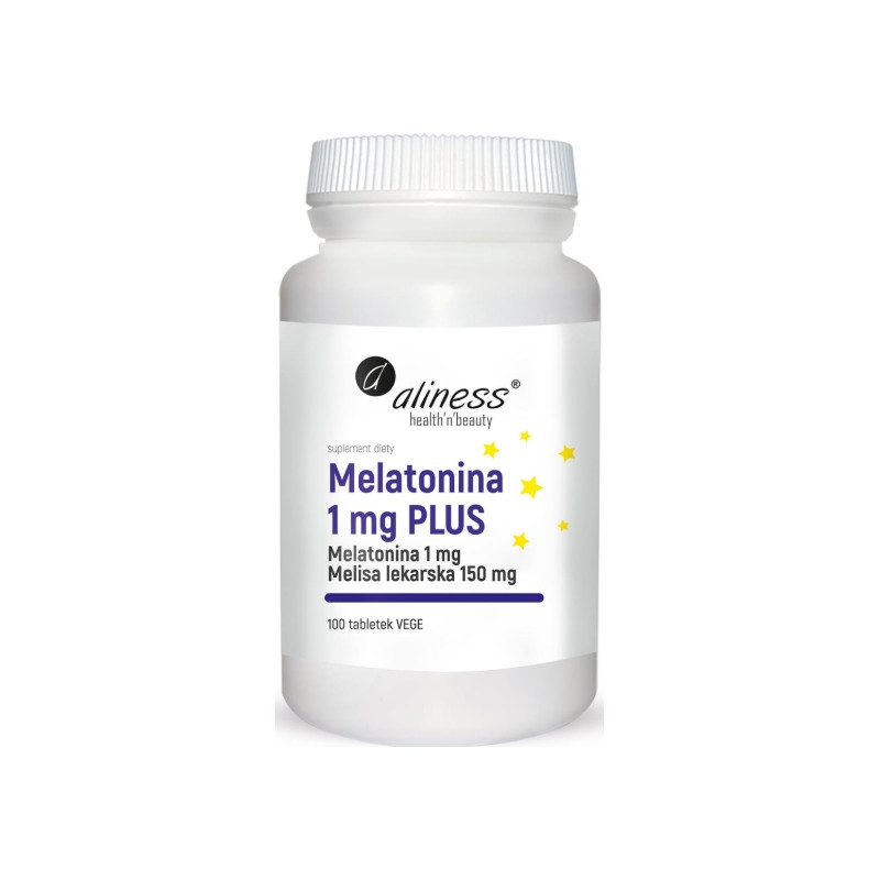 ALINESS MELATONINA 1mg PLUS - 100tabl ALINESS MELATONINA 1mg PLUS - 100tabl