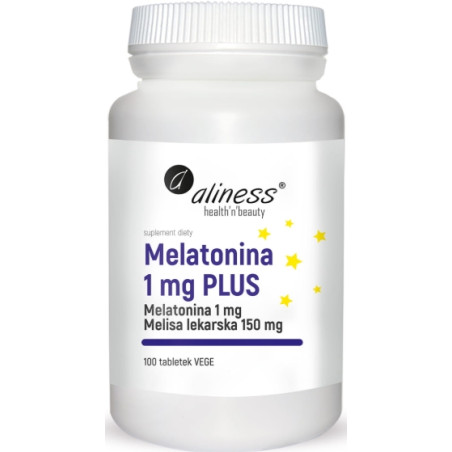 ALINESS MELATONINA 1mg PLUS - 100tabl