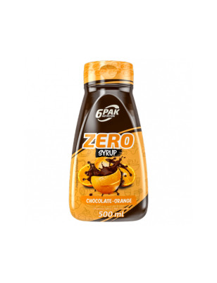 6PAK SYRUP ZERO 500ml Chocolate Orange