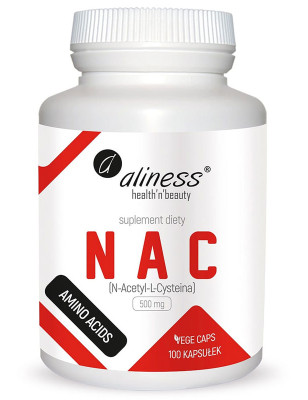 ALINESS NAC N-ACETYL L-CYSTEINA 500mg-100kaps VEGE
