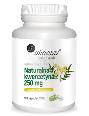 ALINESS NATURALNA KWERCETYNA 250mg - 100kaps vege