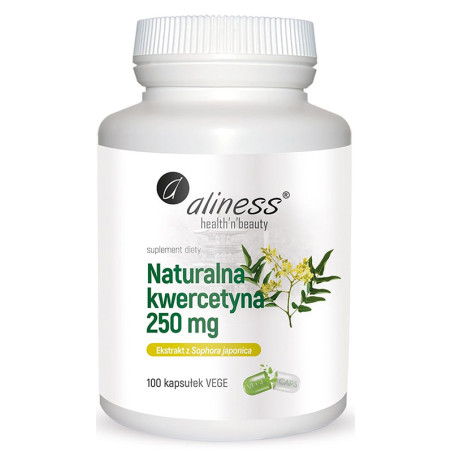 ALINESS NATURALNA KWERCETYNA 250mg - 100kaps vege