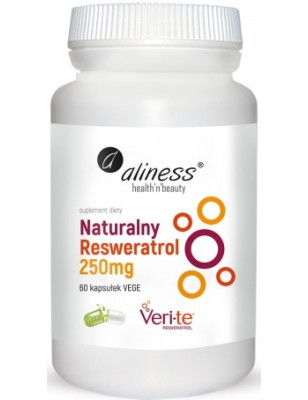 ALINESS NATURALNY RESWERATROL VERI-TE 250mg-60kaps