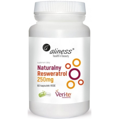 ALINESS NATURALNY RESWERATROL VERI-TE 250mg-60kaps
