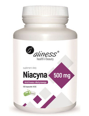 ALINESS NIACYNA 500mg - 100kaps 