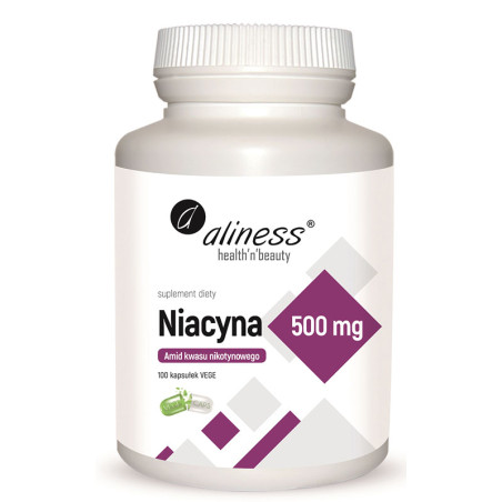 ALINESS NIACYNA 500mg - 100kaps 