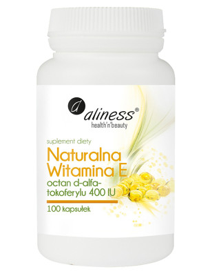 ALINESS NATURALNA WITAMINA E 400IU -100kaps 
