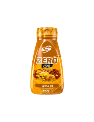6PAK SYRUP ZERO 500ml Apple Pie