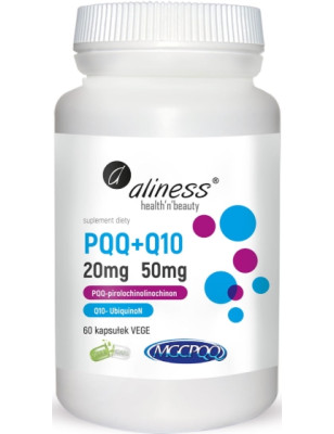 ALINESS PQQ MGCPQQ® 20mg+Q10 50mg - 60kaps