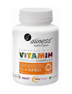 ALINESS PREMIUM VIT.COMPLEX DLA DZIECI-120tabl 