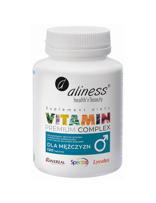 ALINESS PREMIUM VIT.COMPLEX DLA MĘŻCZYZN-120tabl