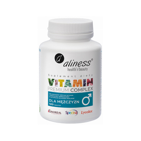 ALINESS PREMIUM VIT.COMPLEX DLA MĘŻCZYZN-120tabl