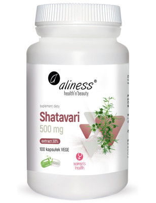 ALINESS SHATAVARI 30% 500mg - 100kaps vege