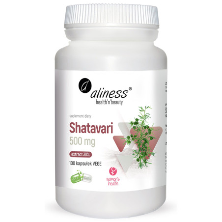 ALINESS SHATAVARI 30% 500mg - 100kaps vege