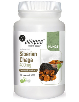 ALINESS SIBERIAN CHAGA ekstr.40 400mg - 90kaps