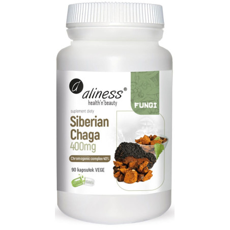 ALINESS SIBERIAN CHAGA ekstr.40 400mg - 90kaps