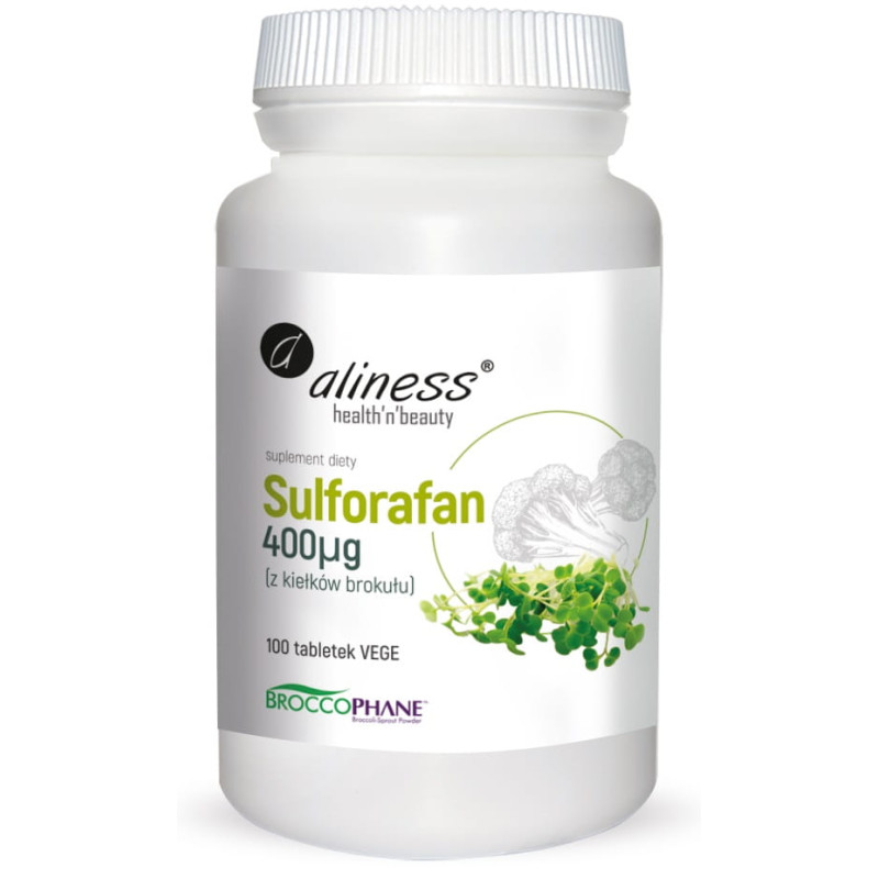 ALINESS SULFORAFAN 400ug - 100 tabl. vege ALINESS SULFORAFAN 400ug - 100 tabl. vege