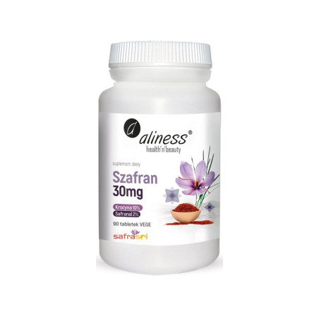 ALINESS SZAFRAN SAFRASOL 2%/10% 30mg-90tabl VEGE
