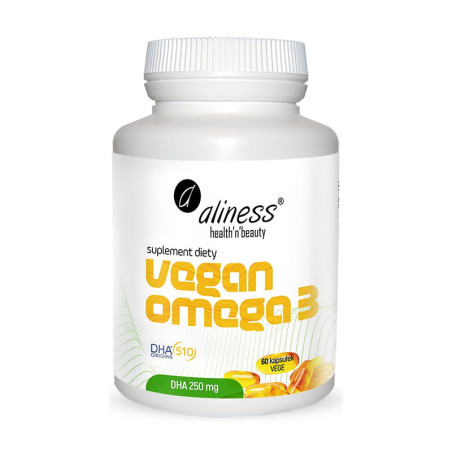 ALINESS VEGAN OMEGA 3 DHA 250mg - 60kaps