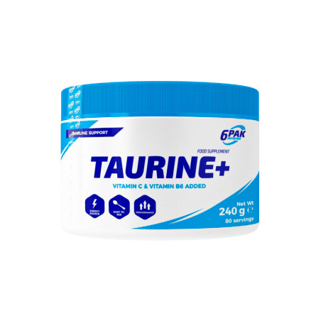 6PAK TAURINE+ - 240g