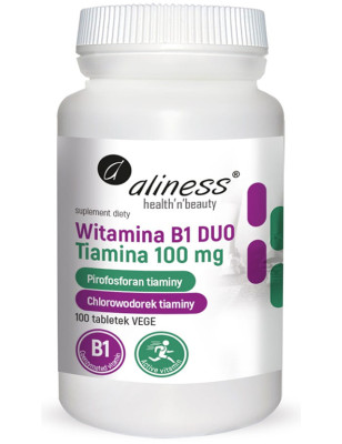 ALINESS WITAMINA B1 (Tiamina) DUO 100mg-100tab veg