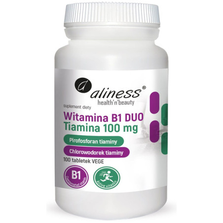 ALINESS WITAMINA B1 (Tiamina) DUO 100mg-100tab veg
