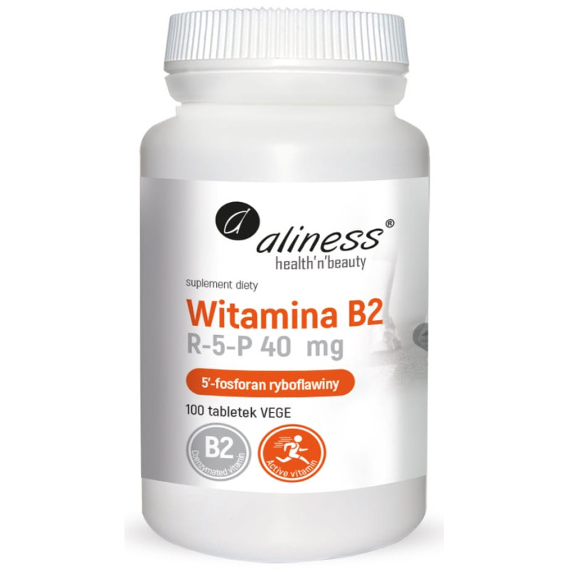 ALINESS WITAMINA B2  R-5-P 40mg-100tab vege