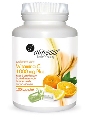 ALINESS WITAMINA C1000mg PLUS - 100kaps VEGE