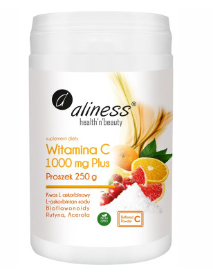 ALINESS WITAMINA C 1000 mg BUFOROWANA PLUS 250 g