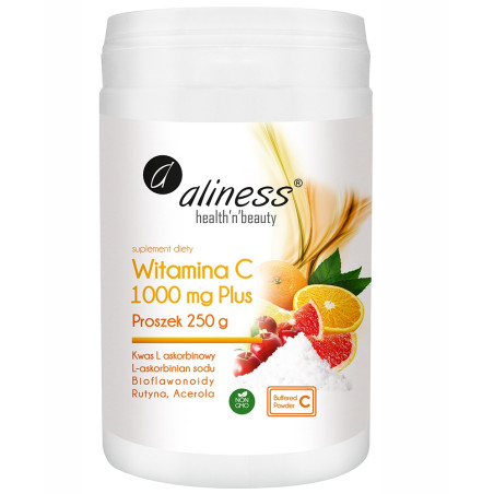 ALINESS WITAMINA C 1000 mg BUFOROWANA PLUS 250 g