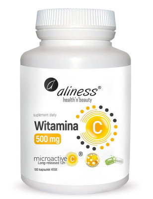 ALINESS WITAMINA C 500mg microactive 12h - 100kaps