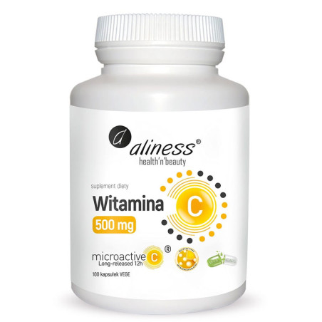 ALINESS WITAMINA C 500mg microactive 12h - 100kaps