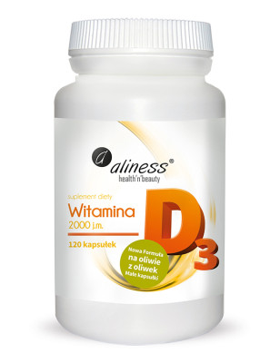 ALINESS WITAMINA D3 2000IU 120kaps