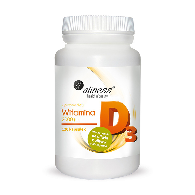 ALINESS WITAMINA D3 2000IU 120kaps ALINESS WITAMINA D3 2000IU 120kaps