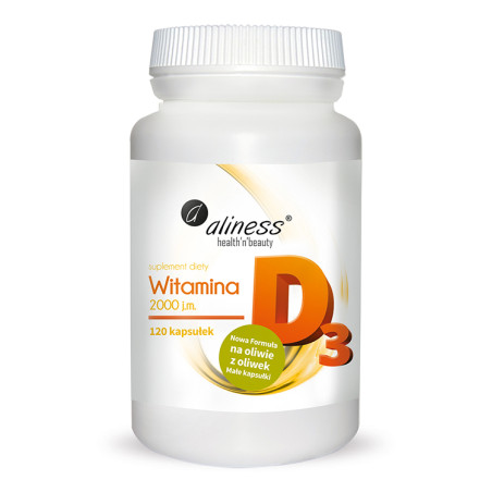 ALINESS WITAMINA D3 2000IU 120kaps
