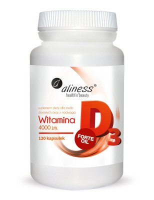 ALINESS WITAMINA D3 FORTE OIL 4000 j.m.-120 kaps