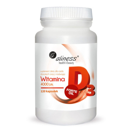 ALINESS WITAMINA D3 FORTE OIL 4000 j.m.-120 kaps