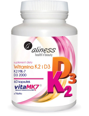 ALINESS WITAMINA K2 i D3 100mcg - 60kaps