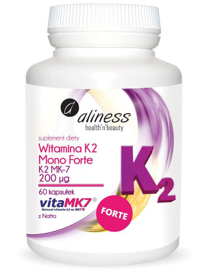 ALINESS WITAMINA K2 MONO FORTE 200mcg - 60kaps