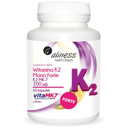 ALINESS WITAMINA K2 MONO FORTE 200mcg - 60kaps