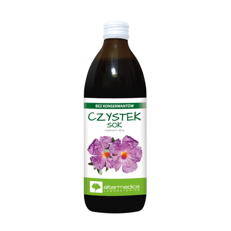 ALTERMEDICA CZYSTEK SOK 500ml ALTERMEDICA CZYSTEK SOK 500ml