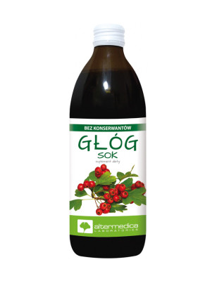 ALTERMEDICA GŁÓG SOK 500ml
