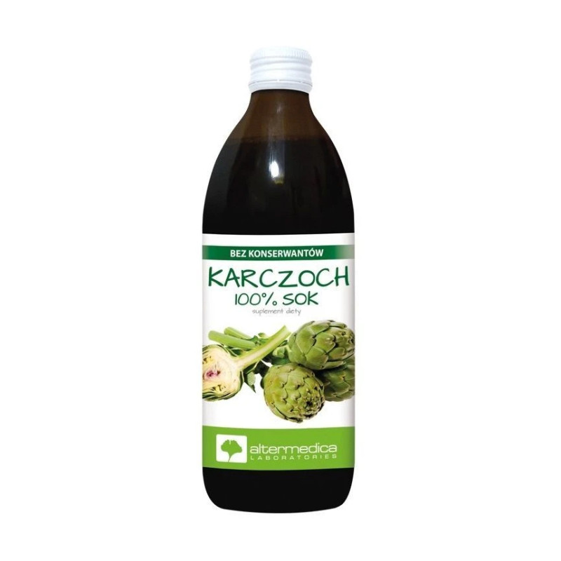 ALTERMEDICA KARCZOCH SOK 500ml ALTERMEDICA KARCZOCH SOK 500ml