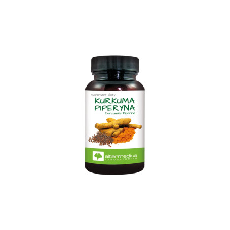 ALTERMEDICA KURKUMA PIPERYNA 60kaps