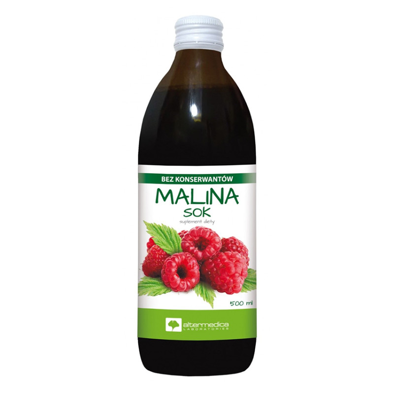 ALTERMEDICA MALINA SOK 500ml ALTERMEDICA MALINA SOK 500ml