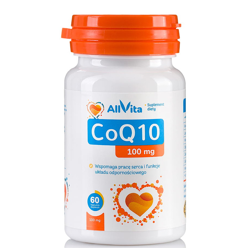 ALLVITA CoQ10 100 mg - 60 kaps ALLVITA CoQ10 100 mg - 60 kaps